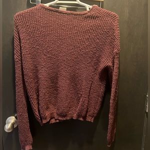 Essentials Medium burgundy sweater